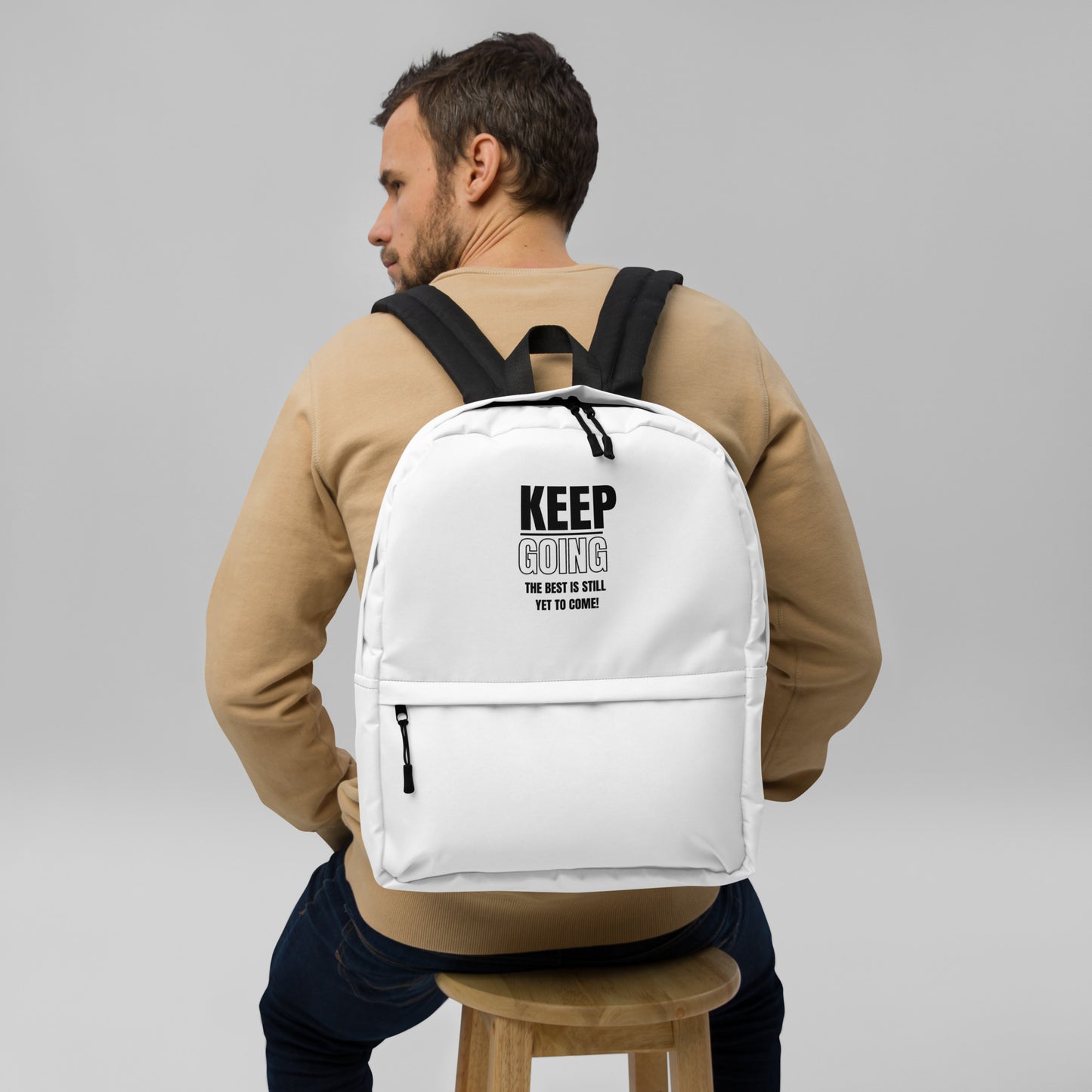 Backpack-KEEP GOING