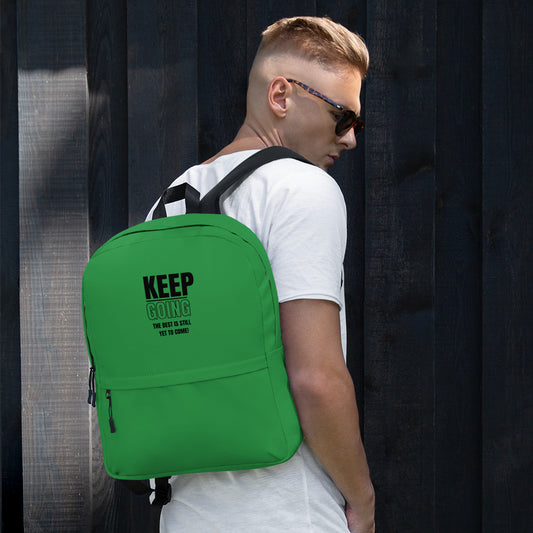 Backpack-KEEP GOING (GREEN)