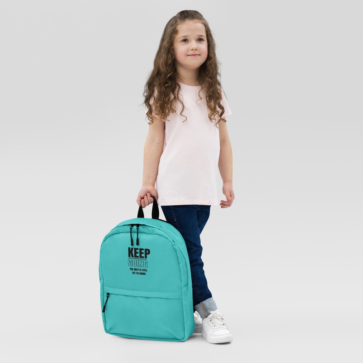 Backpack-KEEP GOING (TURQUOISE)