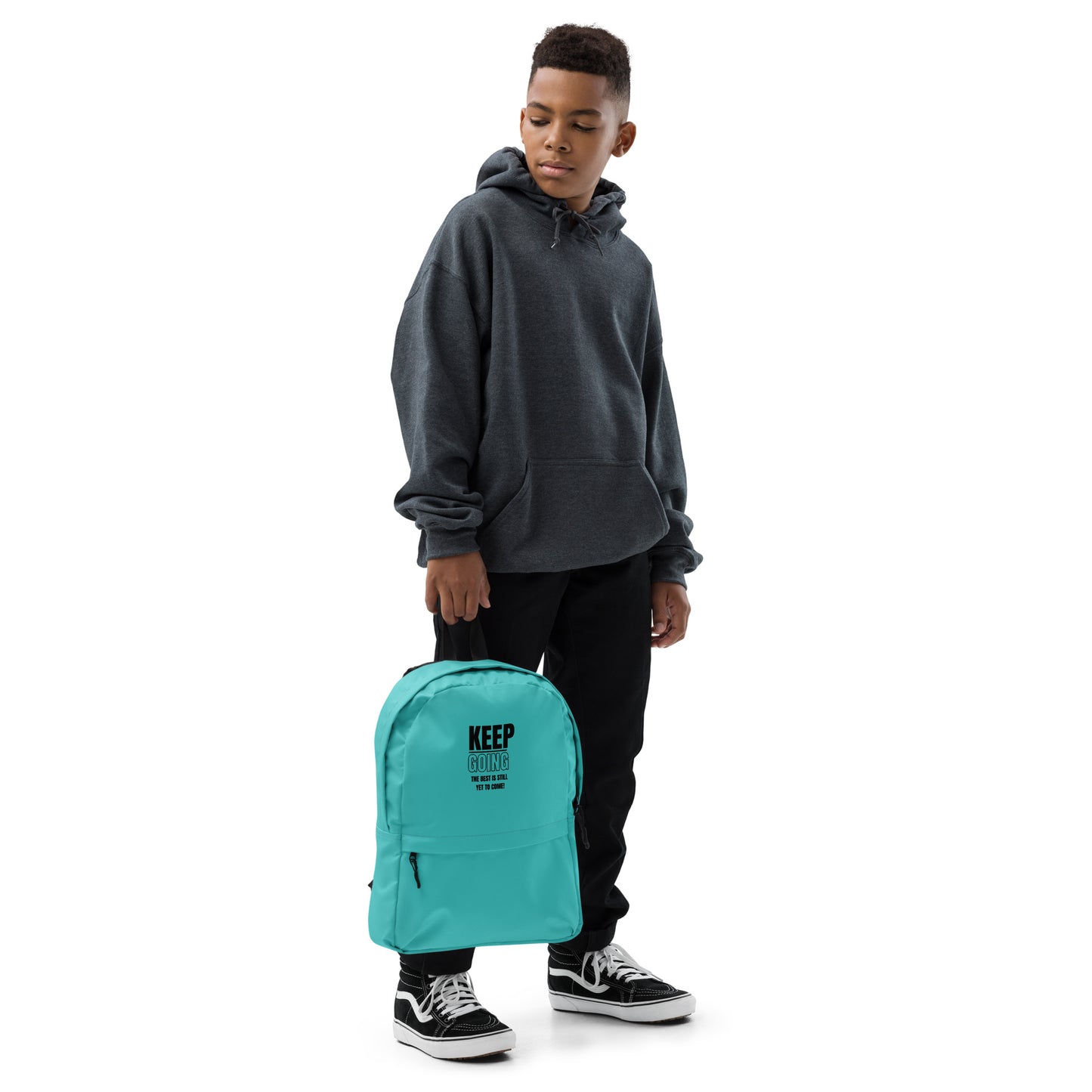 Backpack-KEEP GOING (TURQUOISE)