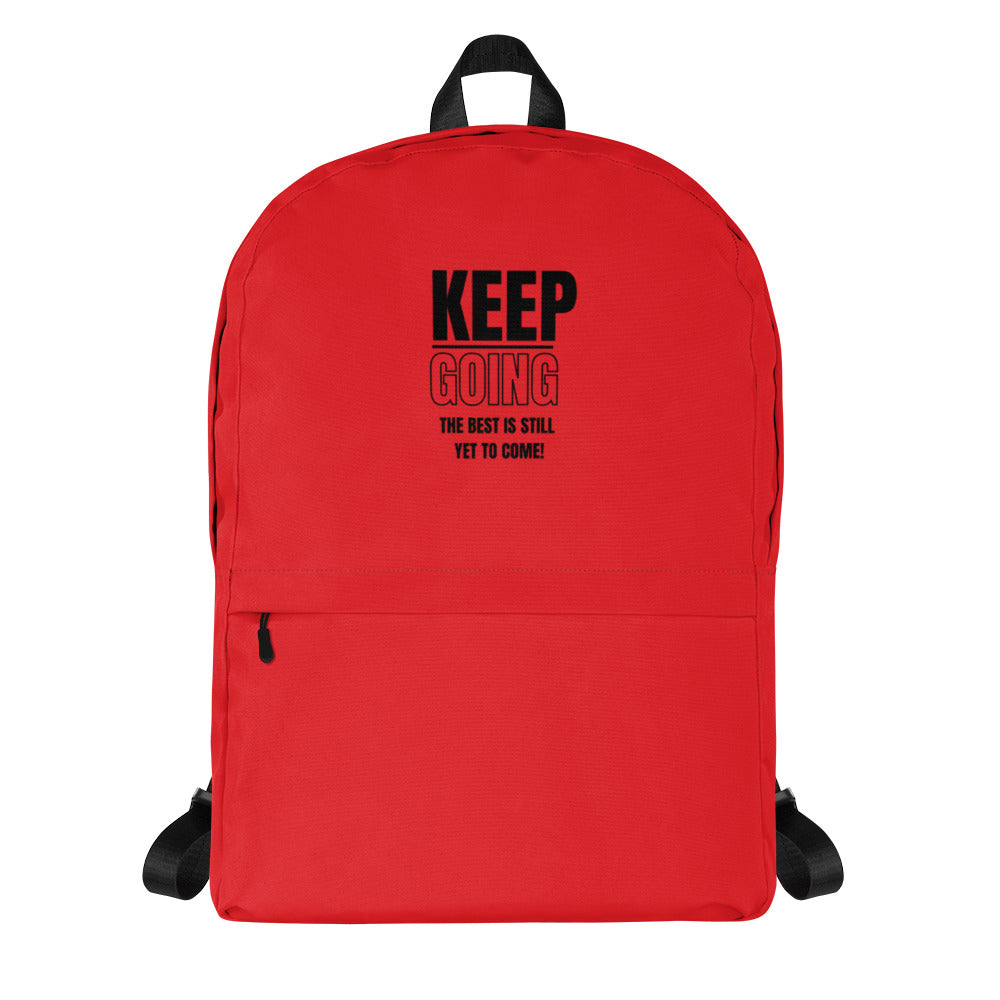 Backpack-KEEP GOING (RED)