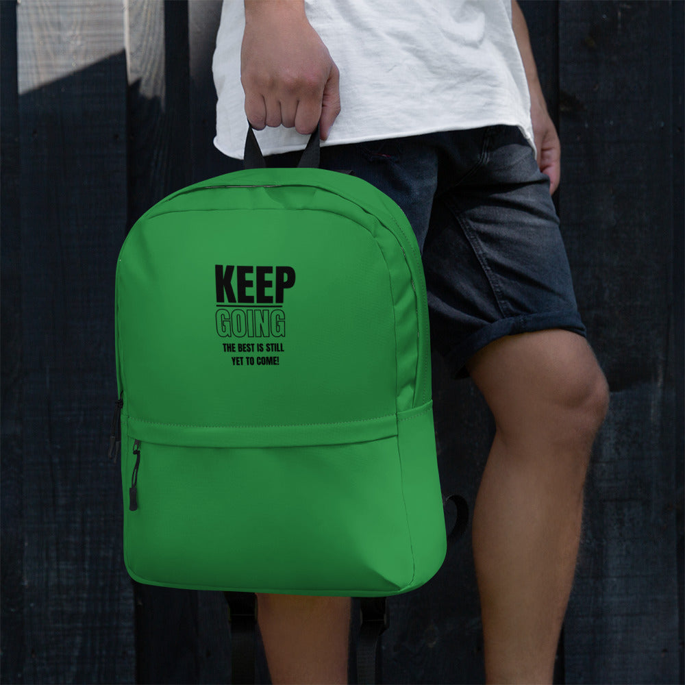 Backpack-KEEP GOING (GREEN)