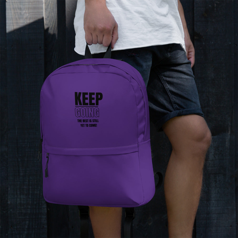 Backpack-KEEP GOING (PURPLE)