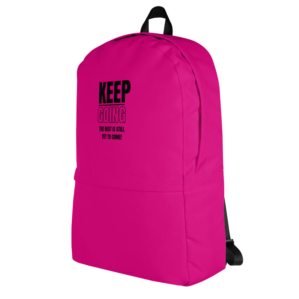 Backpack-KEEP GOING (FUSCHIA)