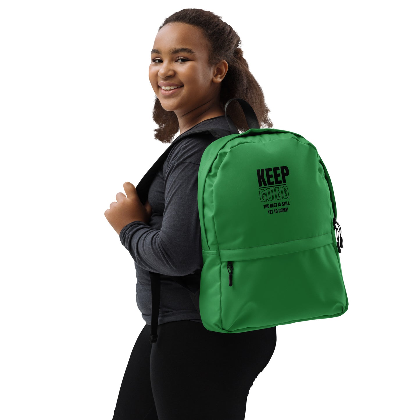 Backpack-KEEP GOING (GREEN)