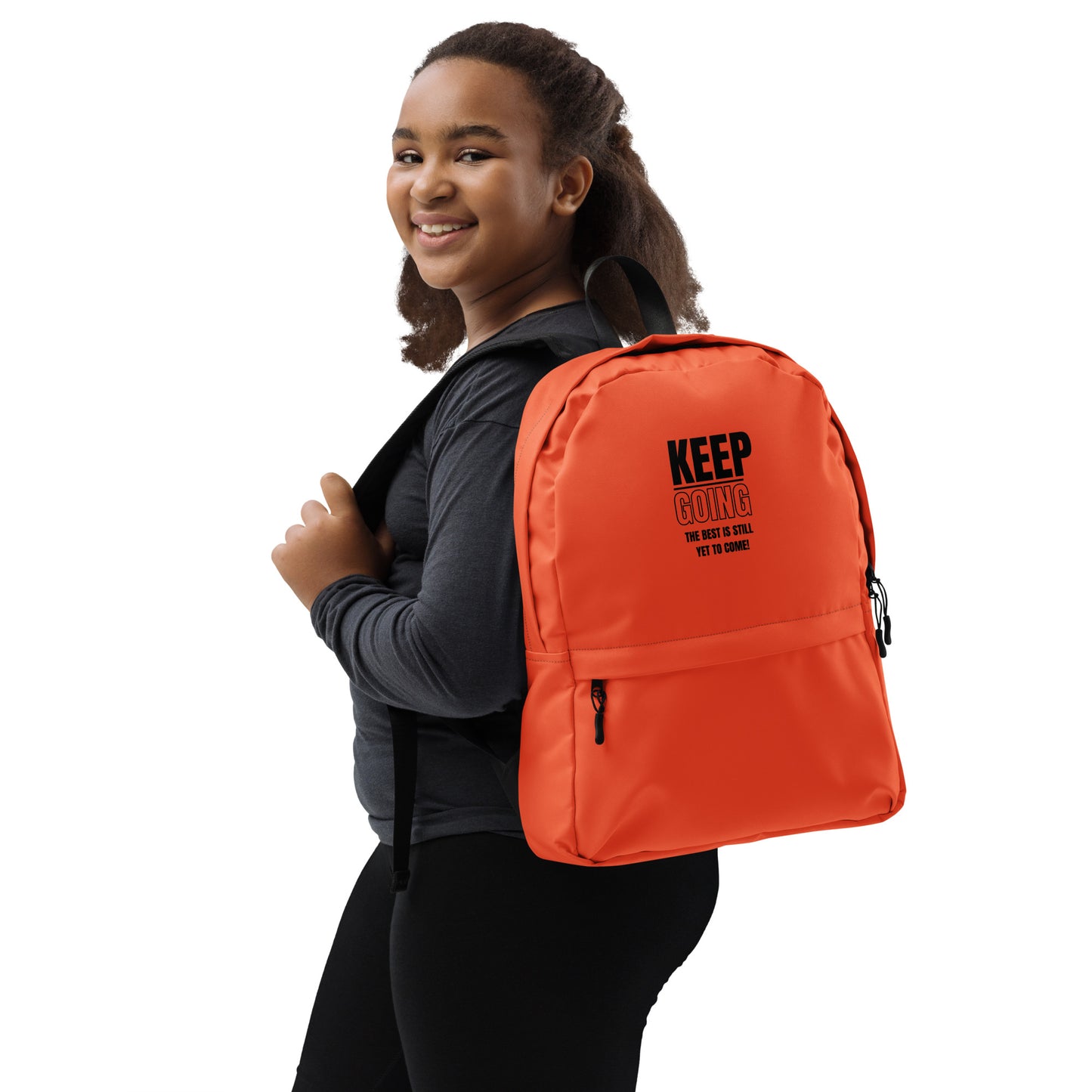 Backpack-KEEP GOING (ORANGE)