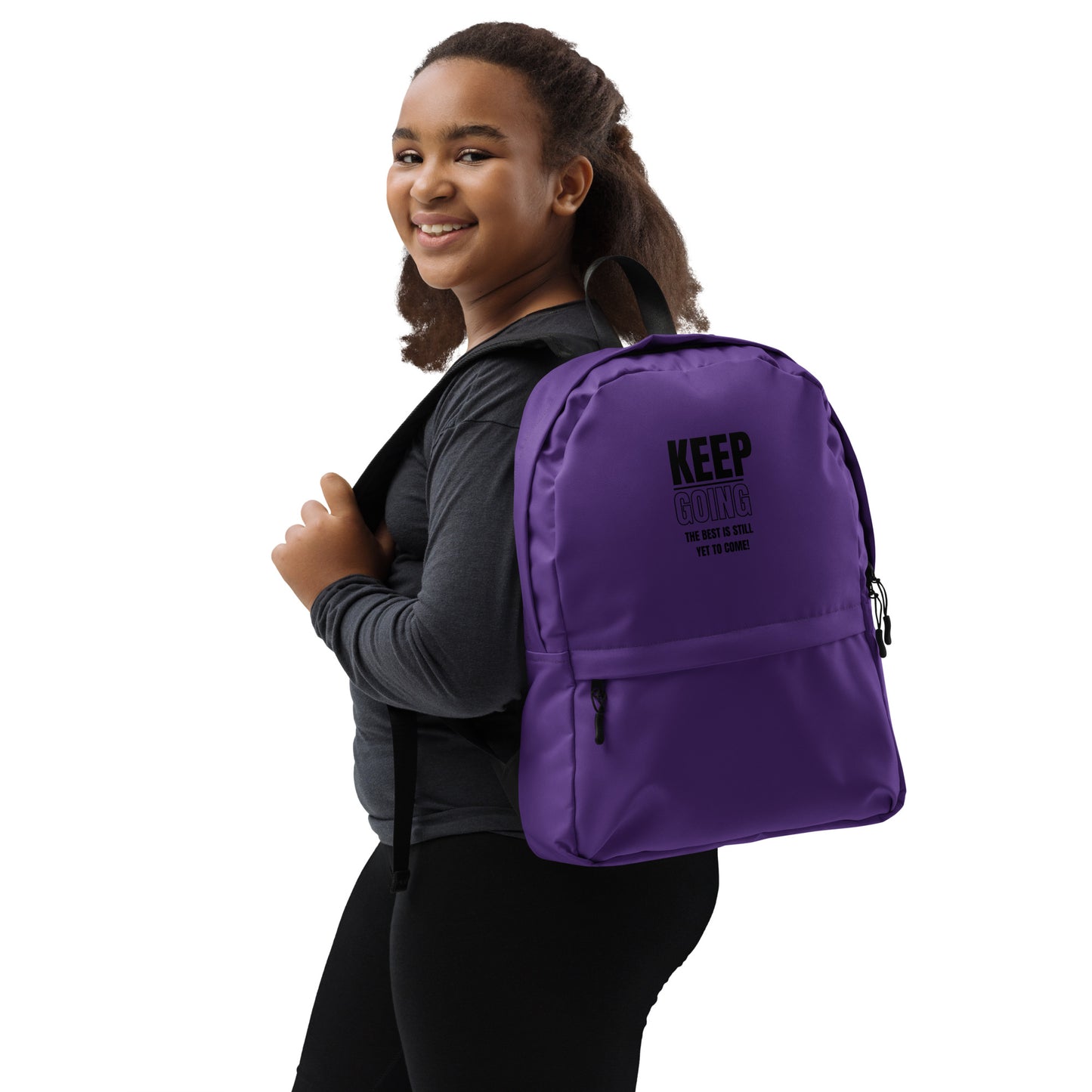 Backpack-KEEP GOING (PURPLE)