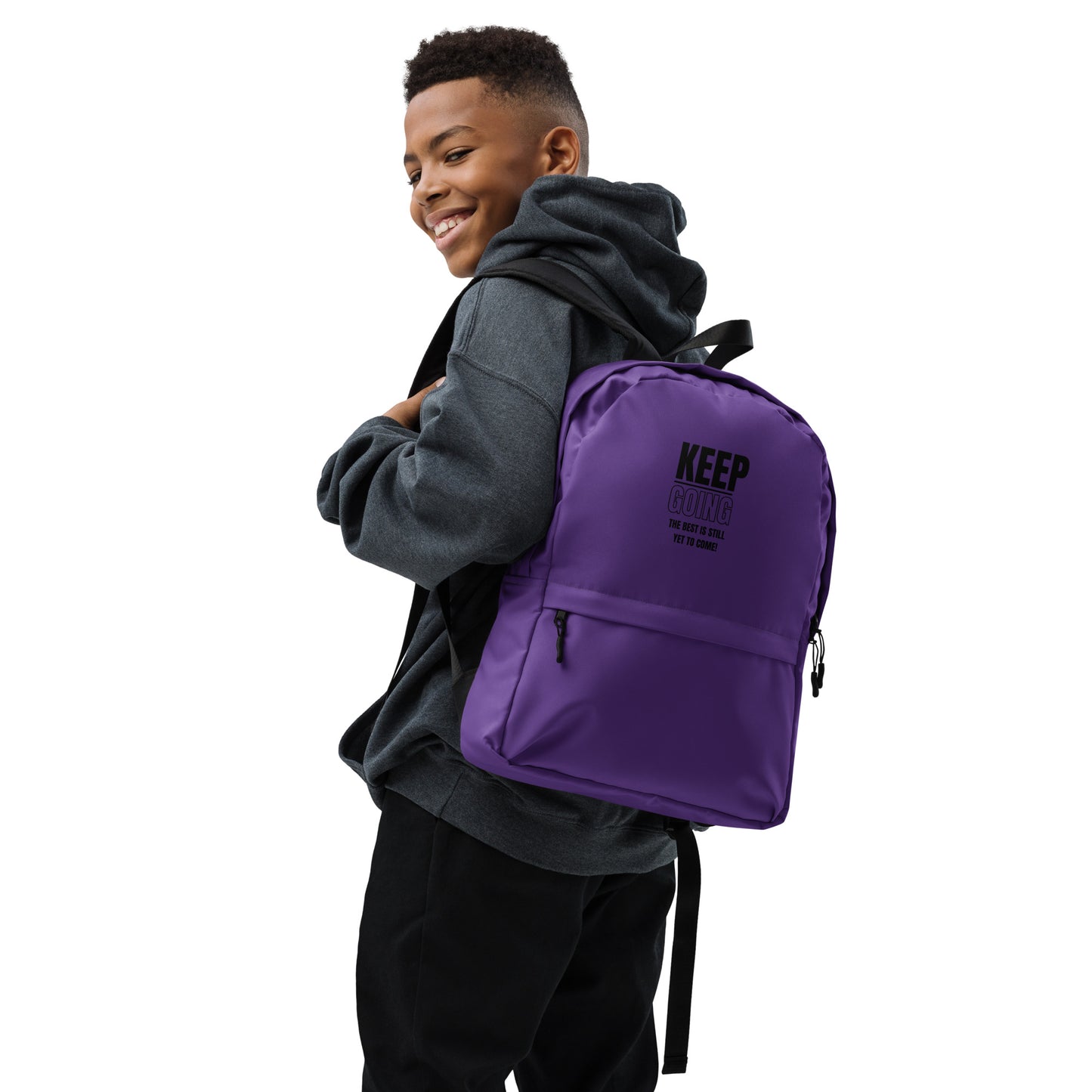 Backpack-KEEP GOING (PURPLE)