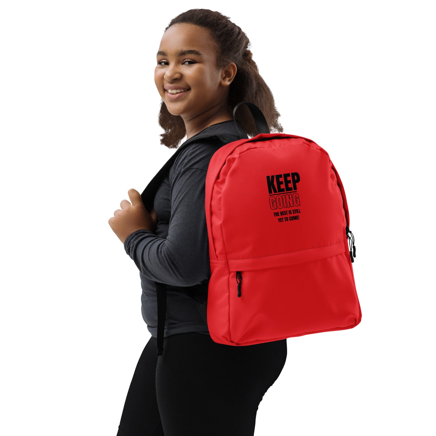 Backpack-KEEP GOING (RED)