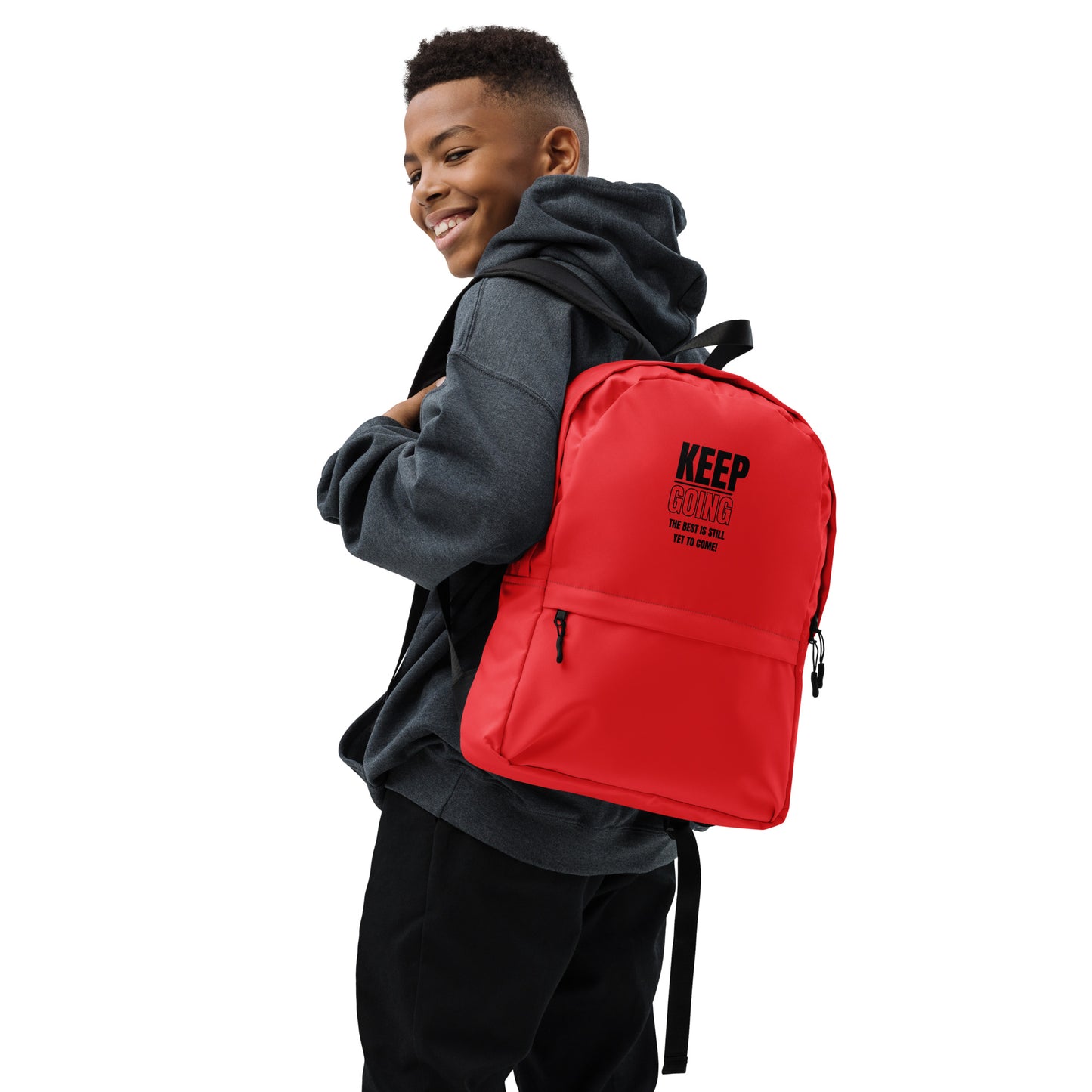 Backpack-KEEP GOING (RED)