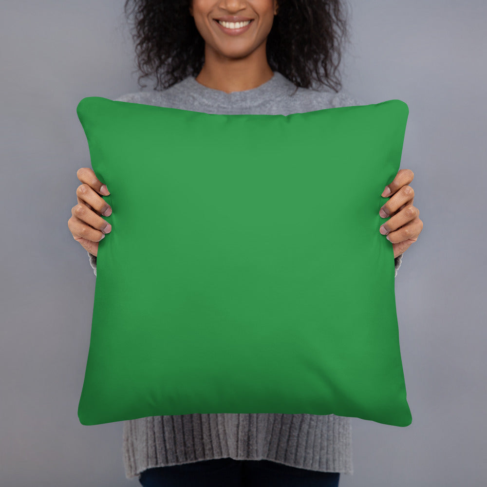 Basic Pillow-LOVE BIG (GREEN)