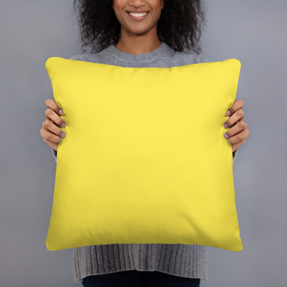 Basic Pillow-LOVE BIG (YELLOW)