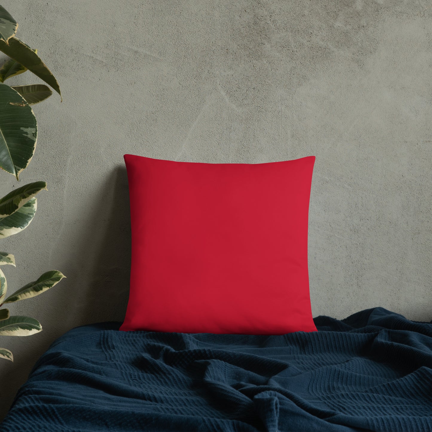 Basic Pillow-KEEP GOING (RED)