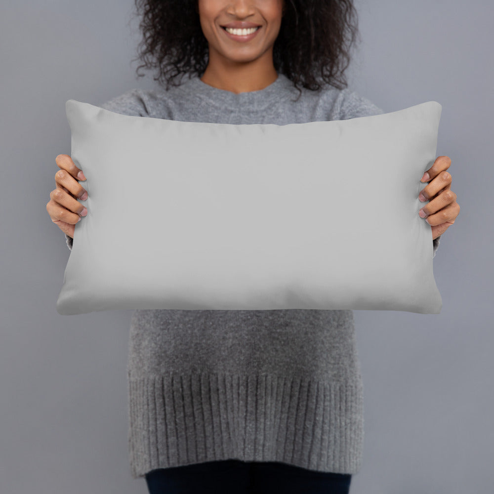 Basic Pillow-LOVE BIG (GREY)