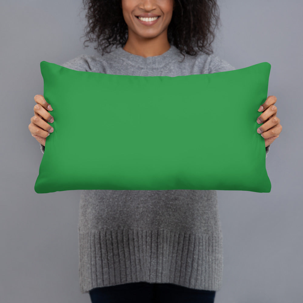 Basic Pillow-LOVE BIG (GREEN)