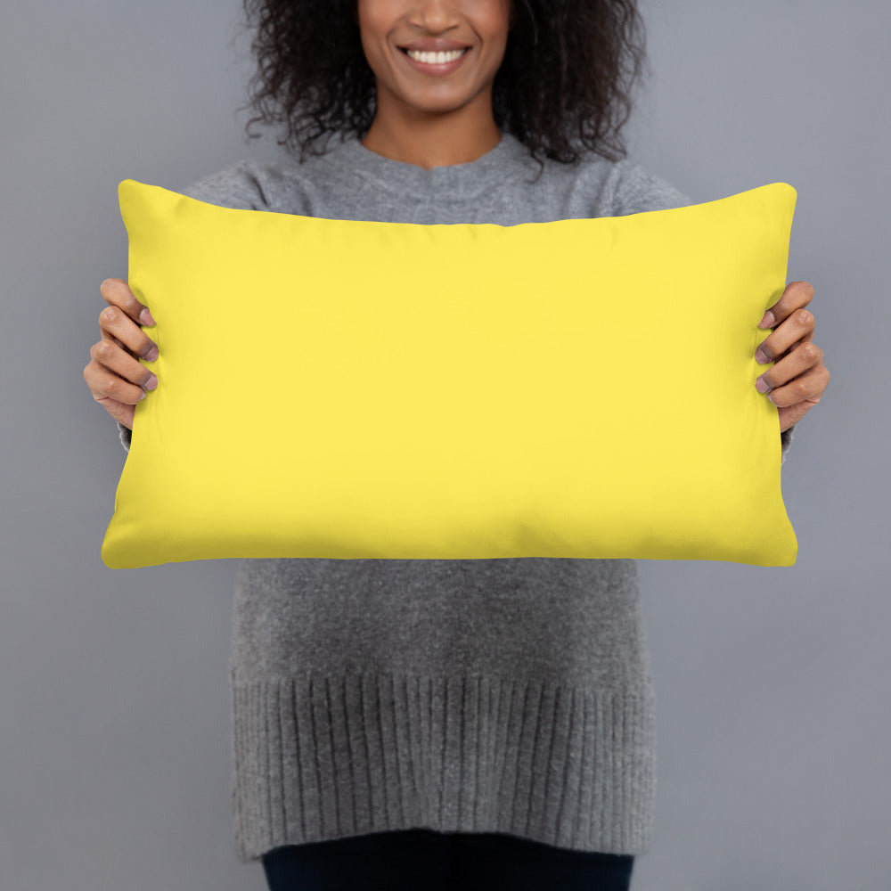 Basic Pillow-LOVE BIG (YELLOW)