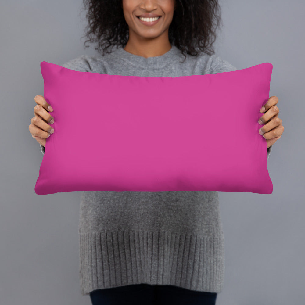 Basic Pillow-LOVE BIG (FUSCHIA)