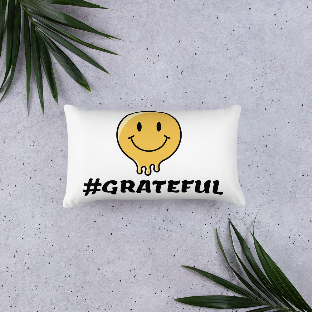 Basic Pillow-#GRATEFUL