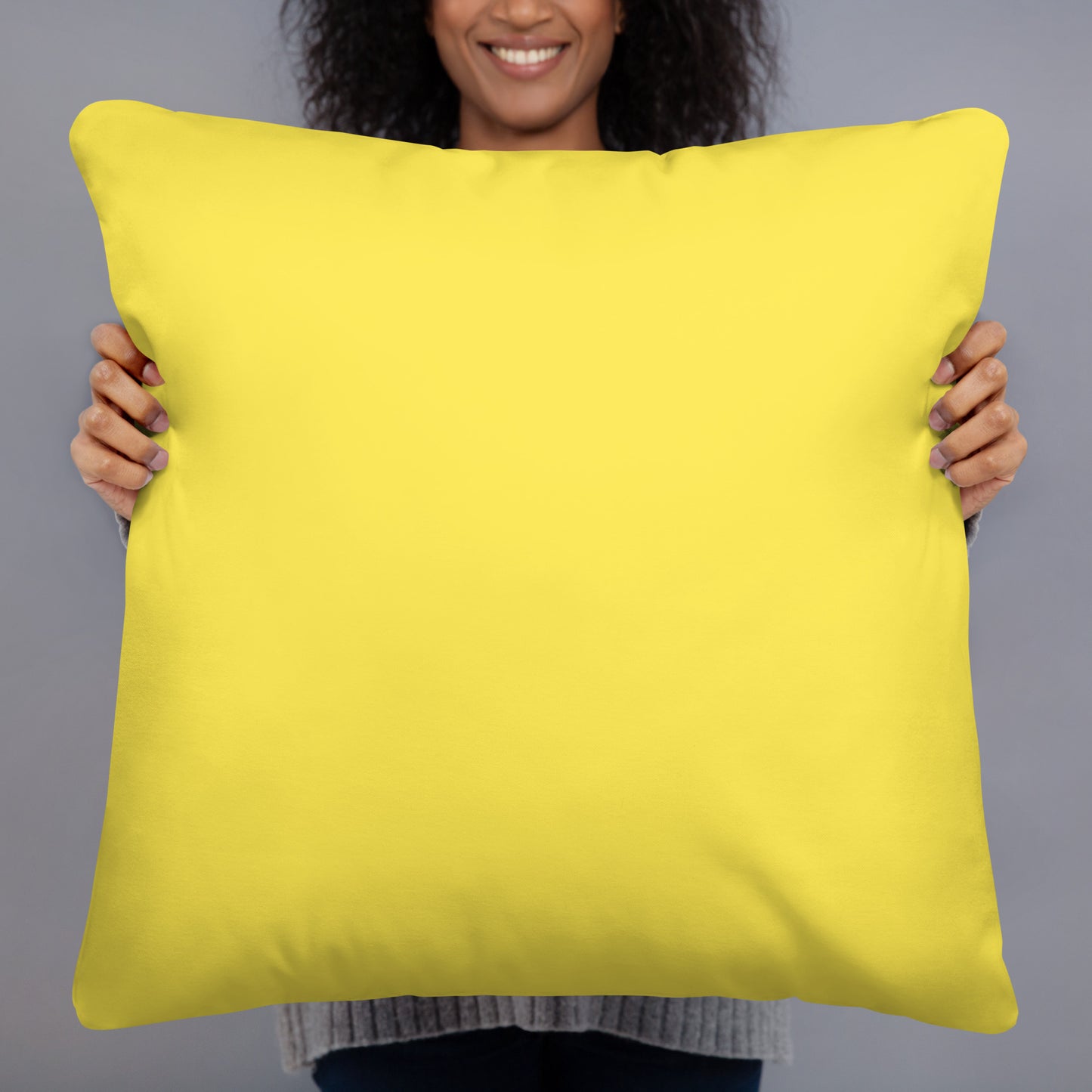 Basic Pillow-LOVE BIG (YELLOW)