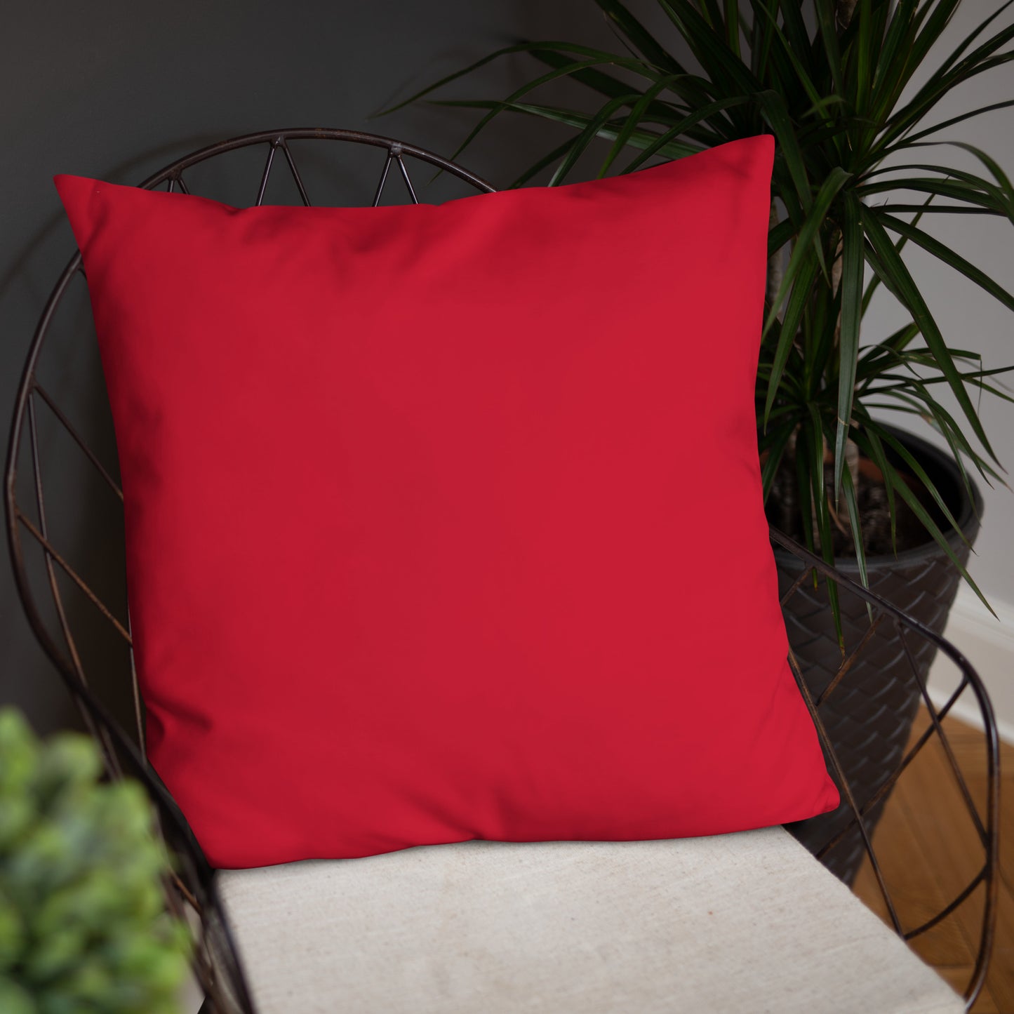 Basic Pillow-KEEP GOING (RED)