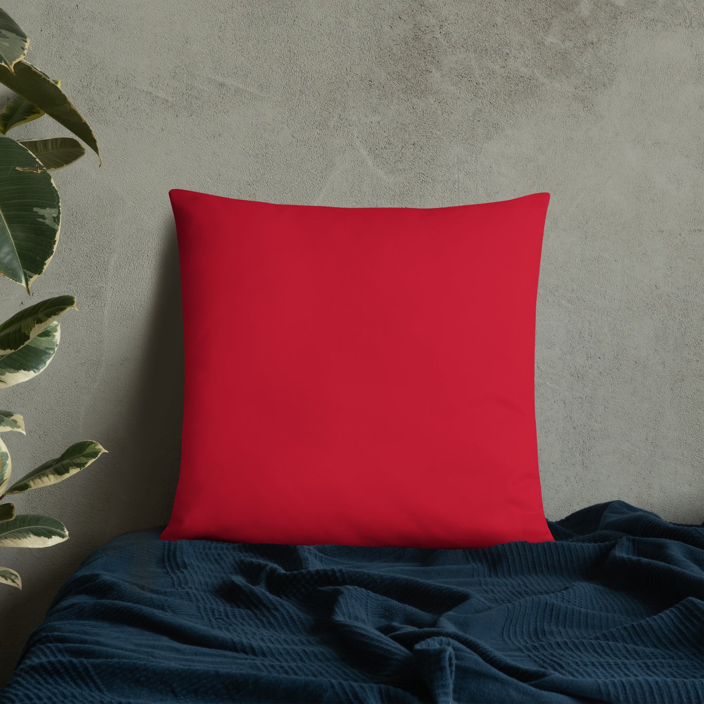 Basic Pillow-KEEP GOING (RED)