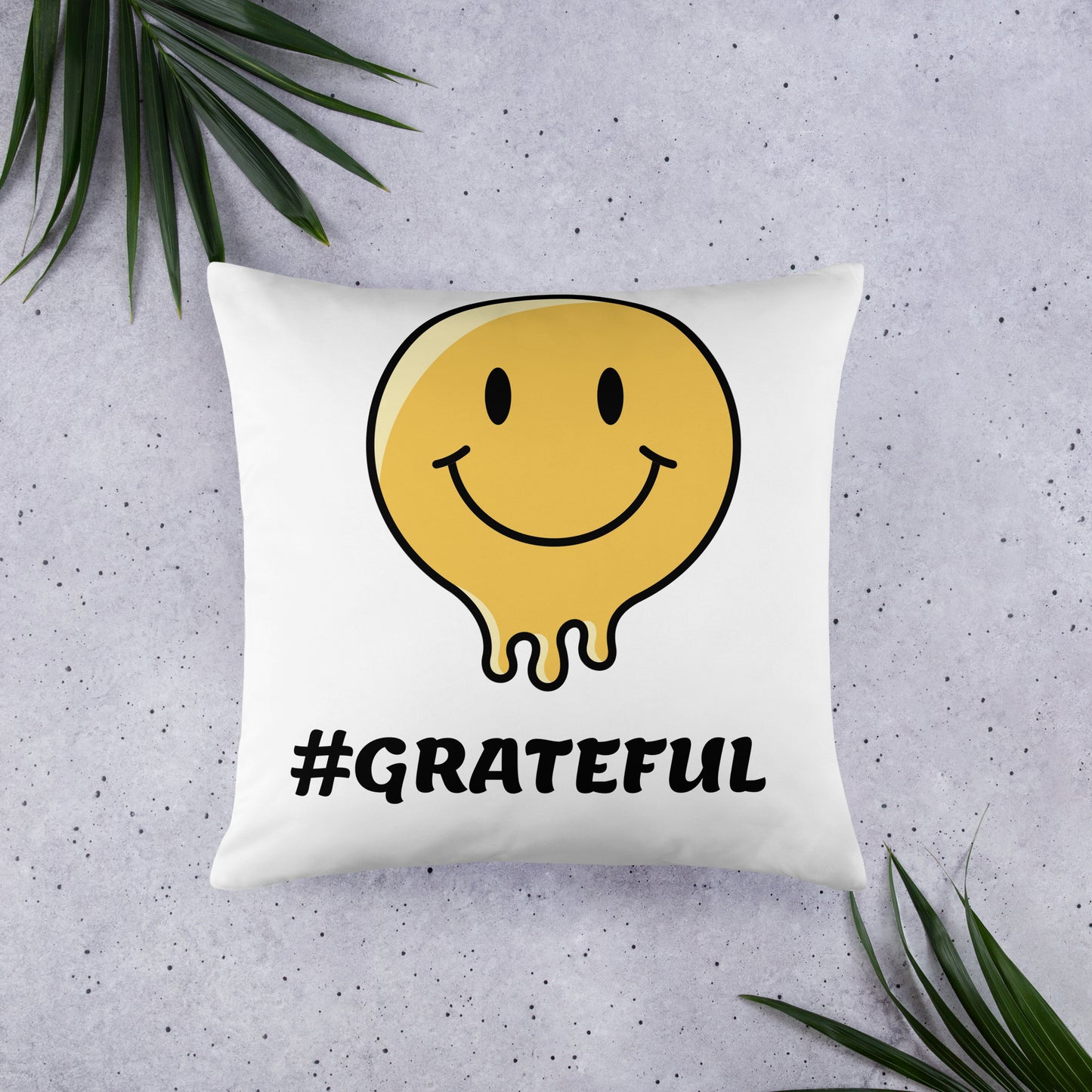 Basic Pillow-#GRATEFUL