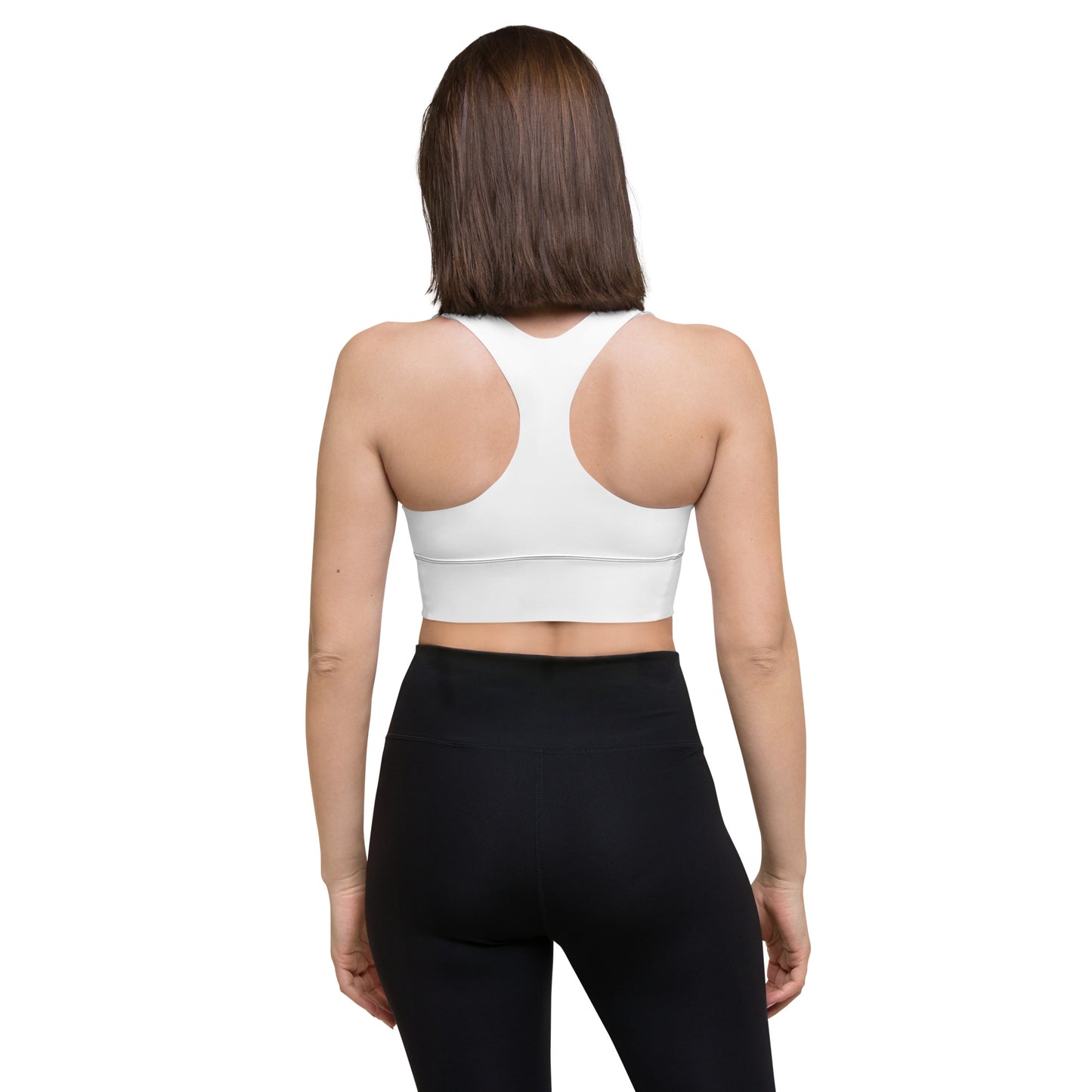 Longline Sports Bra-KEEP GOING