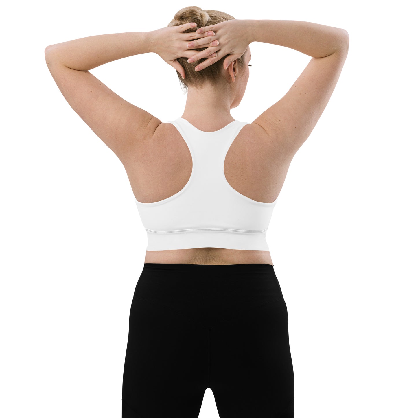 Longline Sports Bra-KEEP GOING