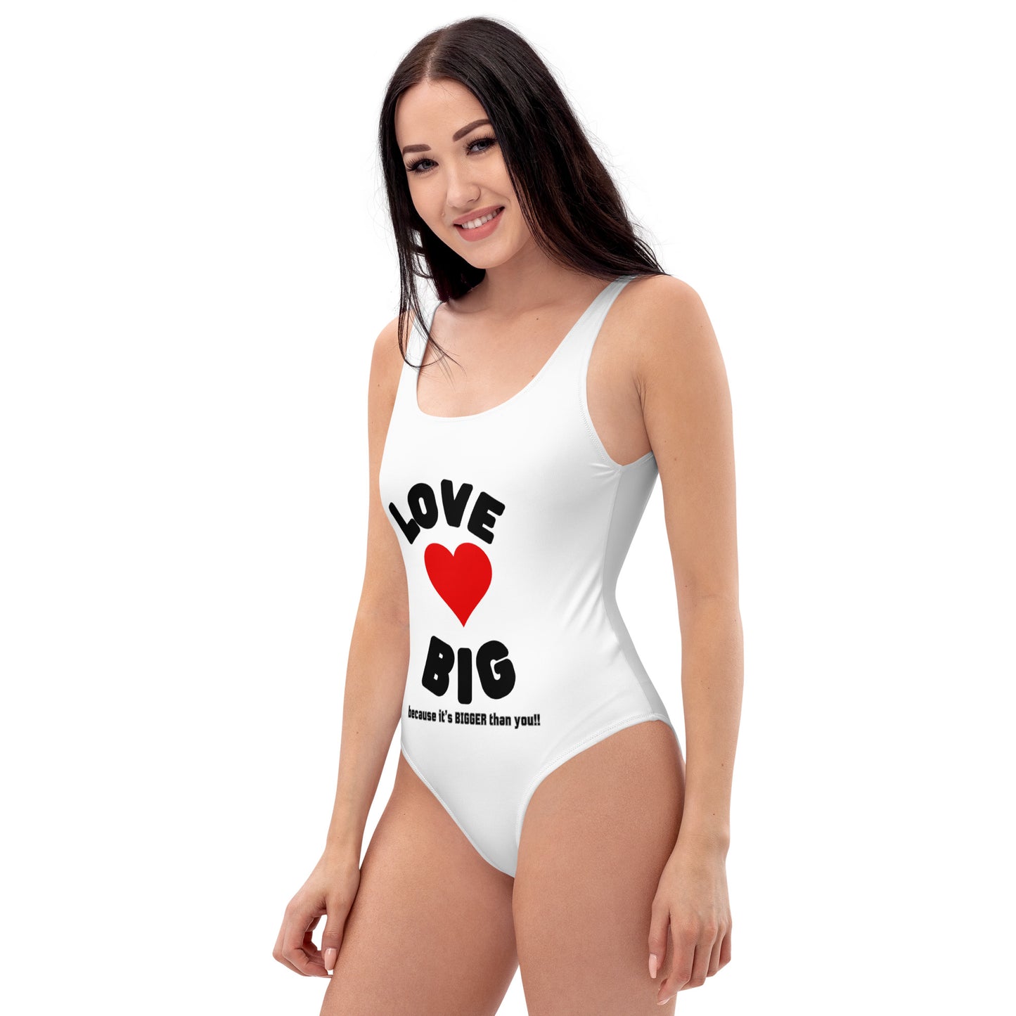 One-Piece Swimsuit-LOVE BIG