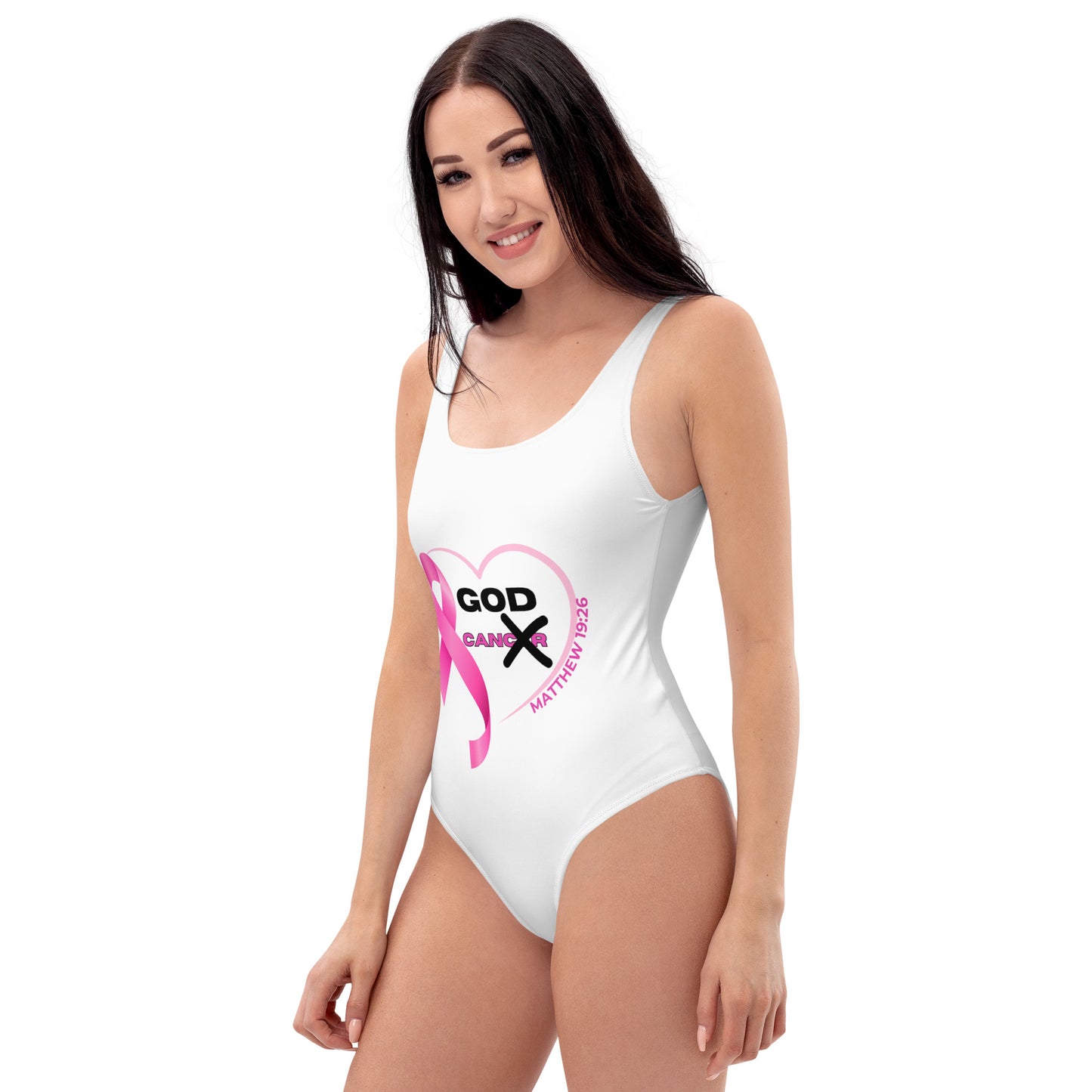 One-Piece Swimsuit-GOD CAN