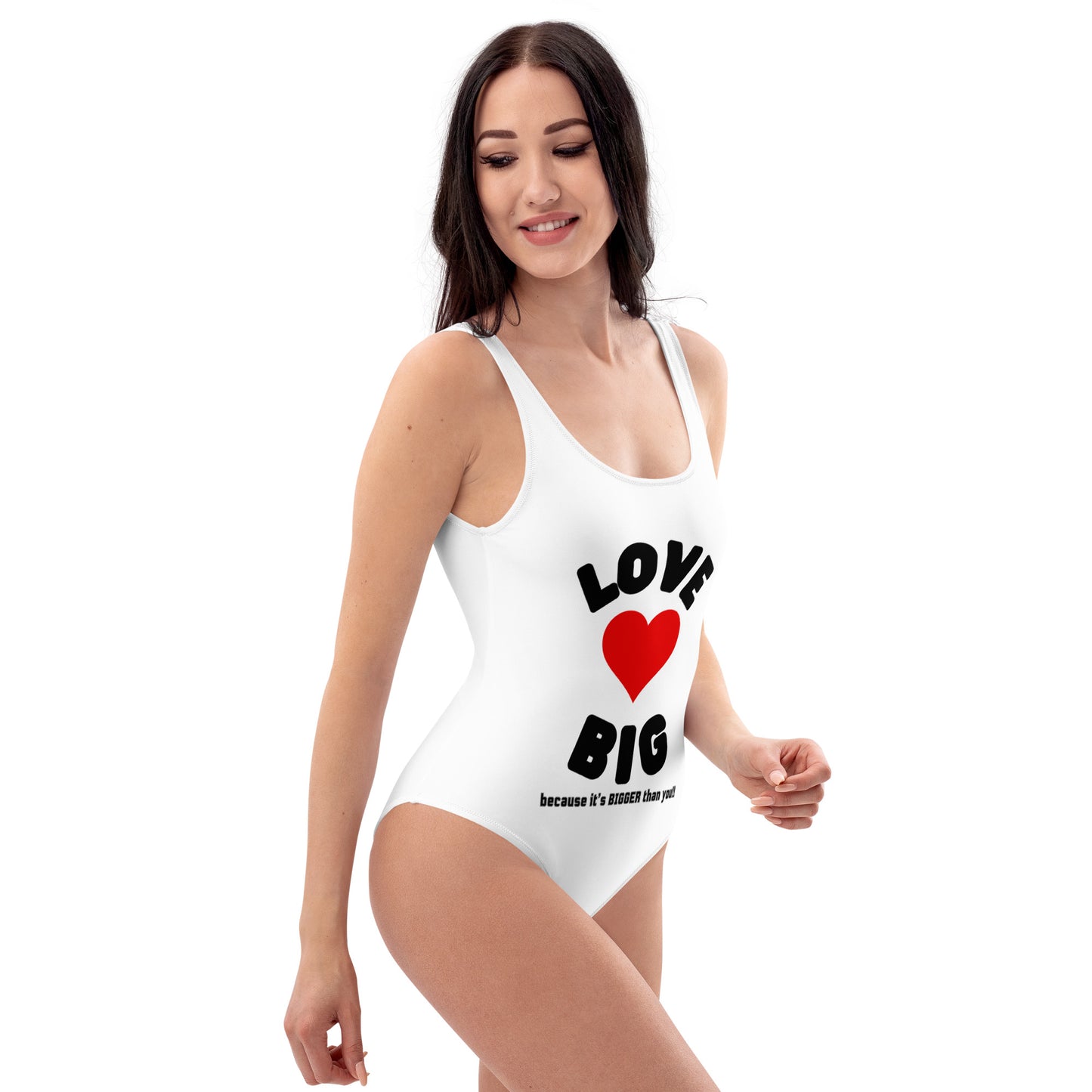 One-Piece Swimsuit-LOVE BIG