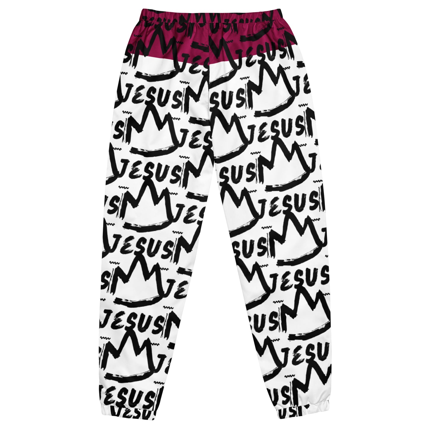 King Jesus Unisex Track Pants (Pink)