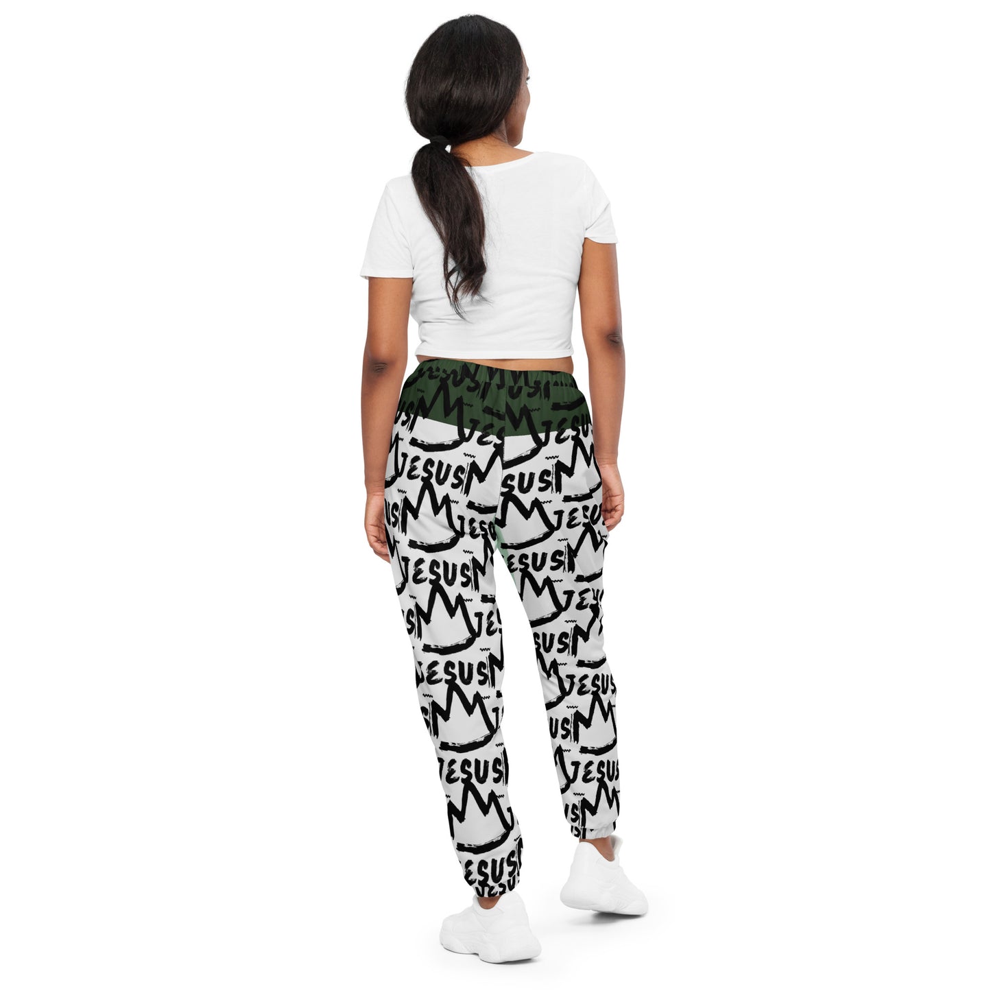 King Jesus Unisex Track Pants (Green)