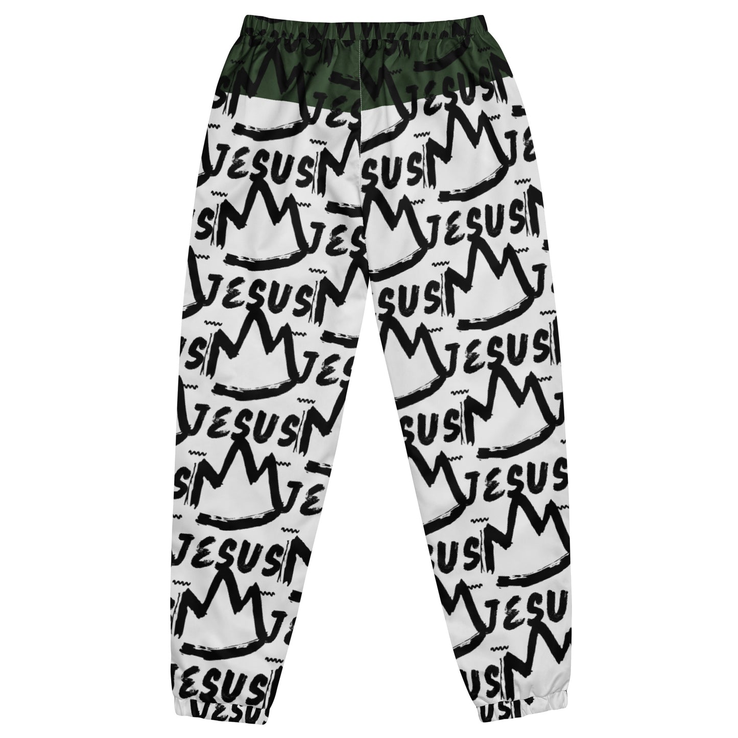 King Jesus Unisex Track Pants (Green)