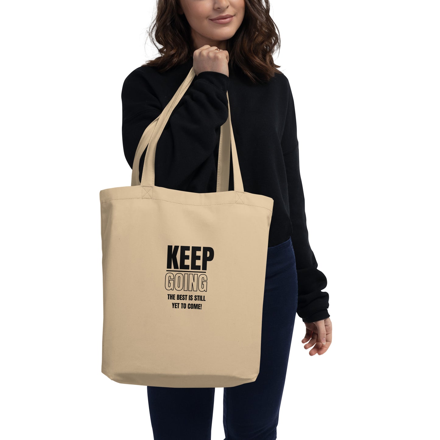 Eco Tote Bag-KEEP GOING