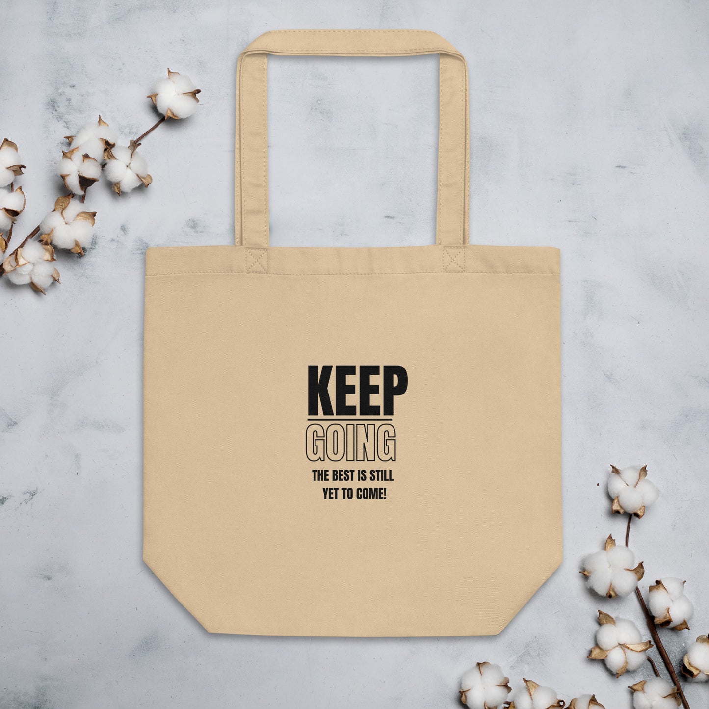 Eco Tote Bag-KEEP GOING