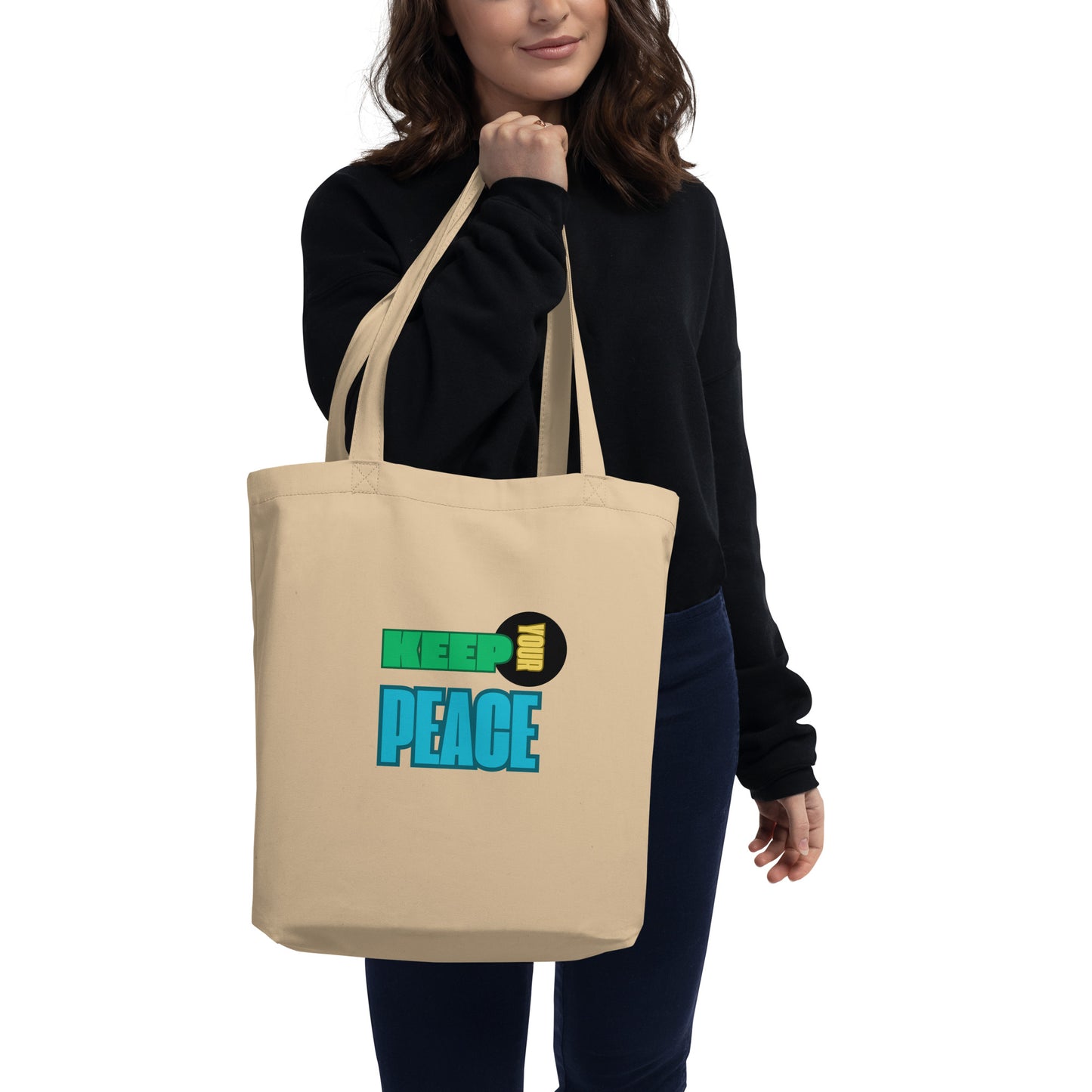 Eco Tote Bag-KEEP YOUR PEACE