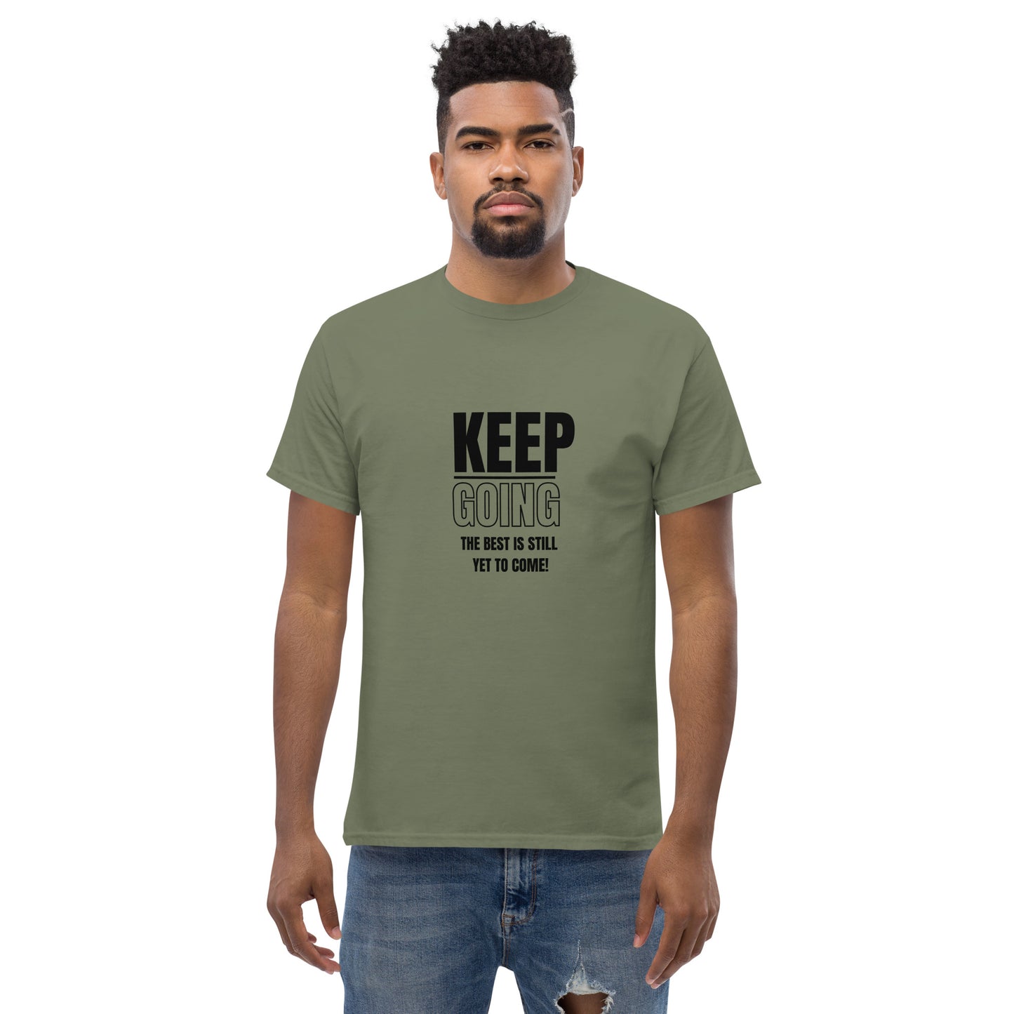 Men's Classic Tee-KEEP GOING