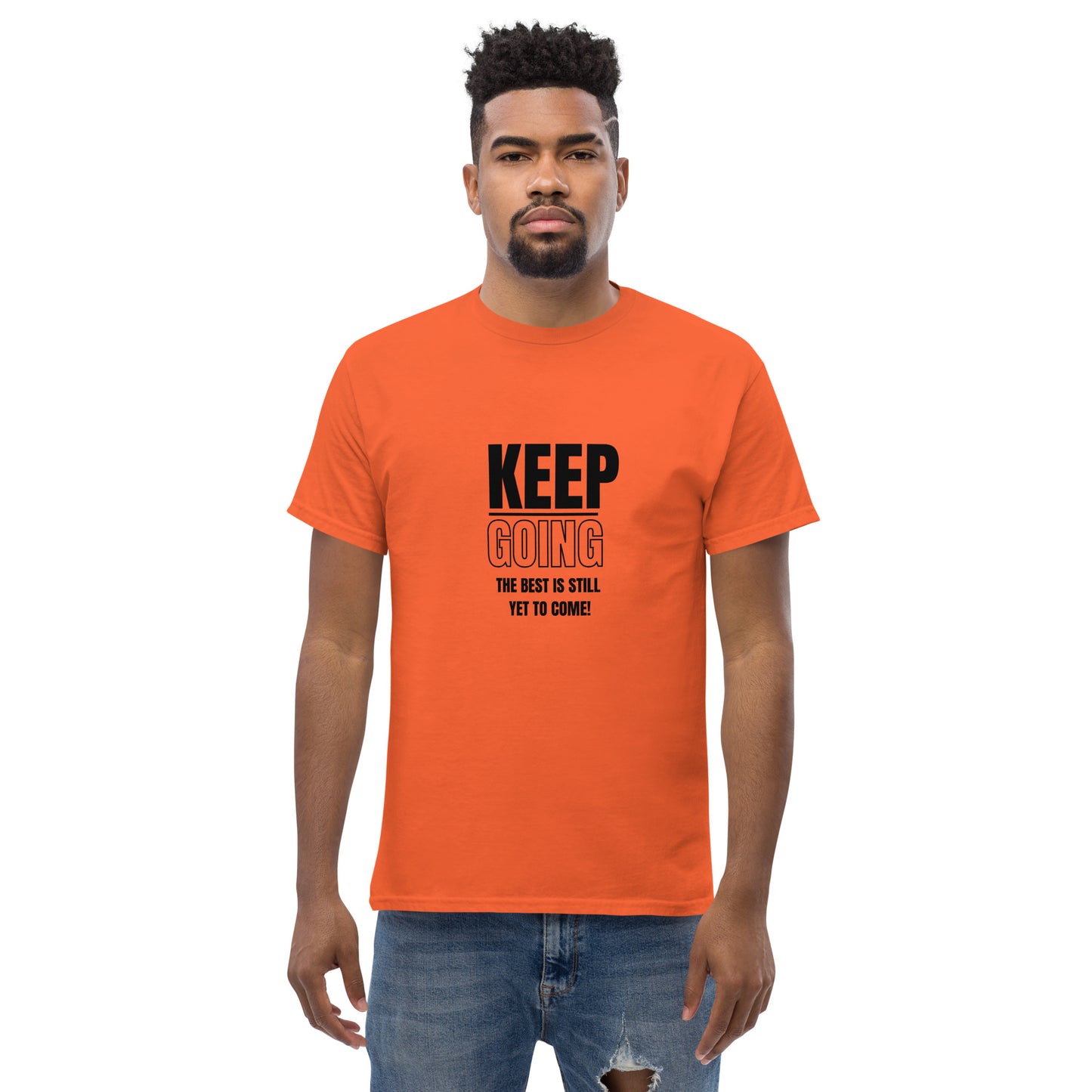 Men's Classic Tee-KEEP GOING