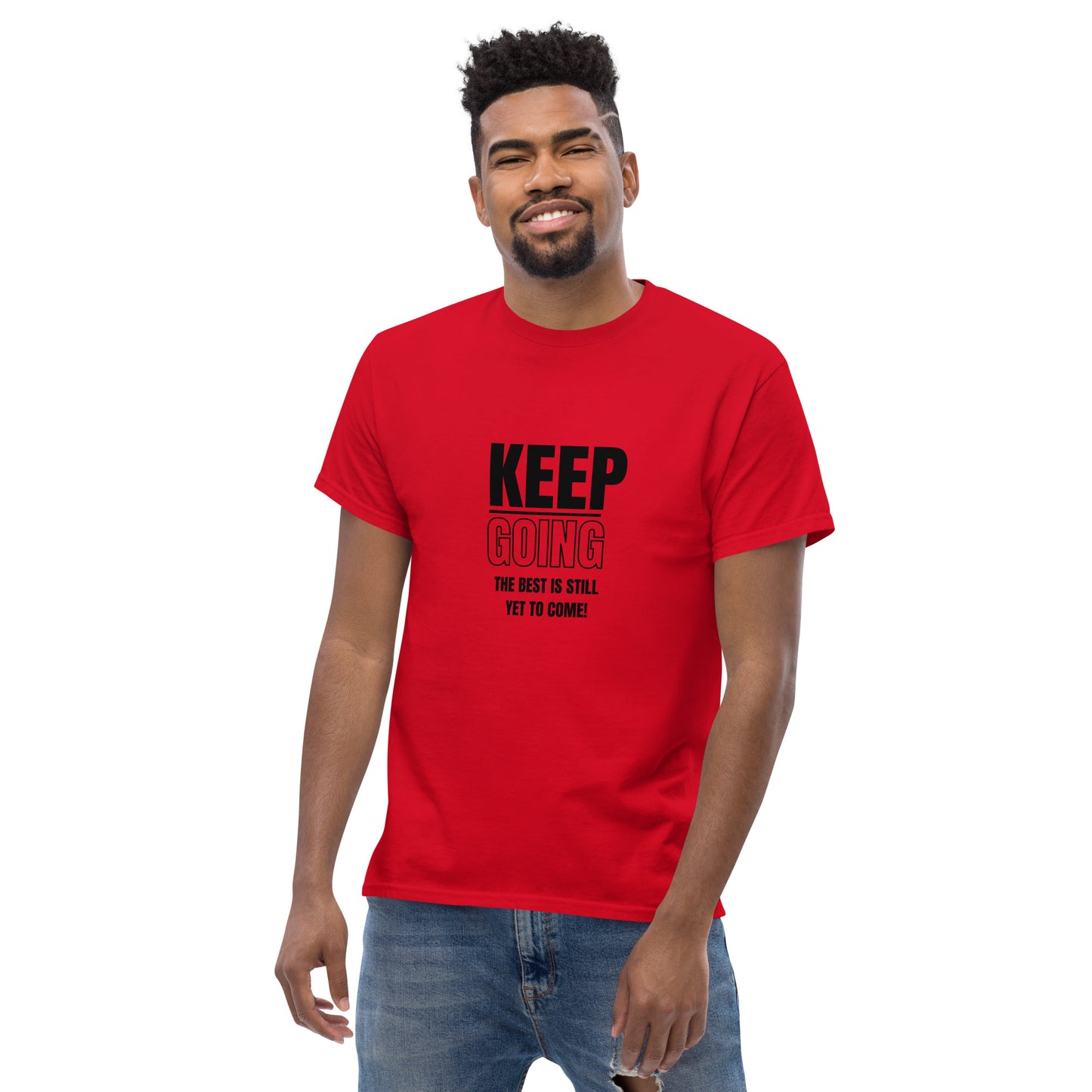 Men's Classic Tee-KEEP GOING