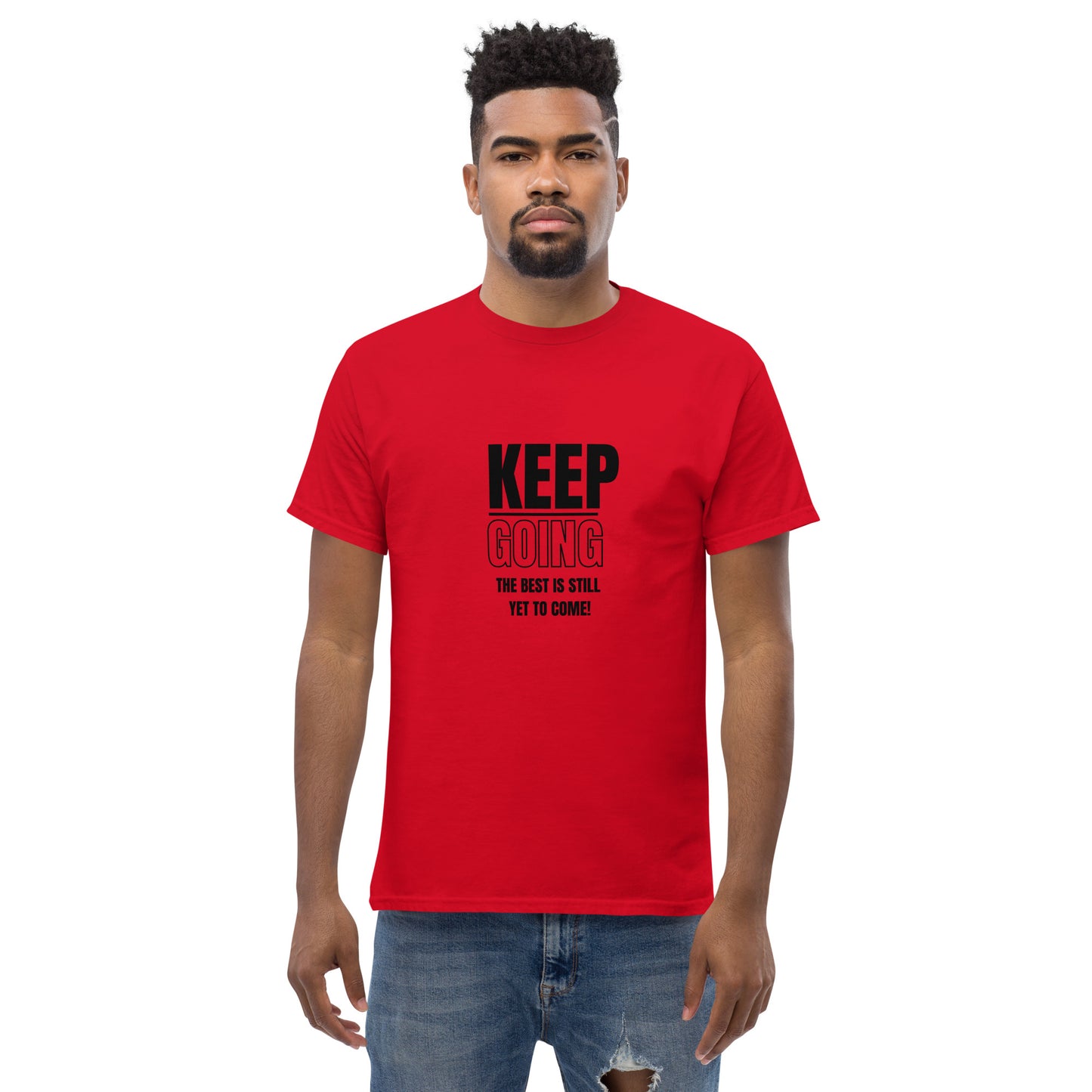 Men's Classic Tee-KEEP GOING