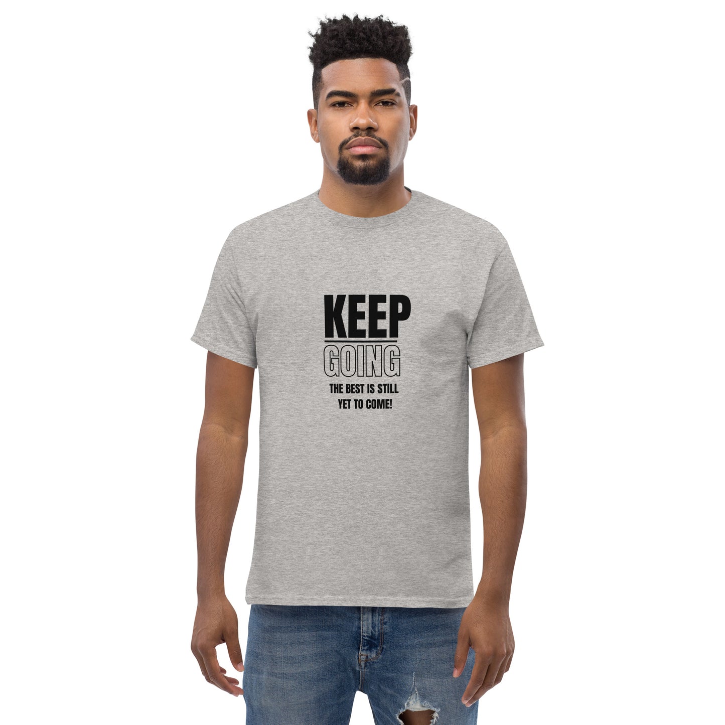 Men's Classic Tee-KEEP GOING