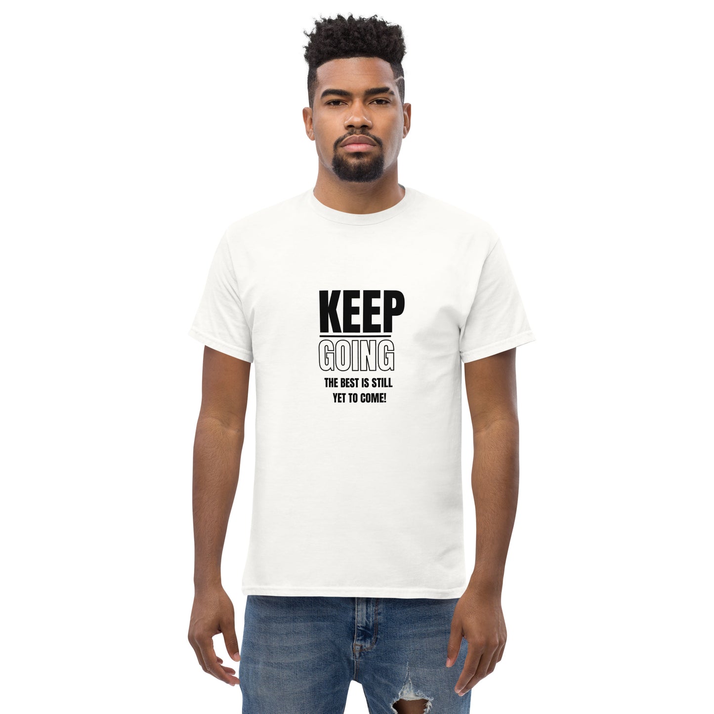 Men's Classic Tee-KEEP GOING