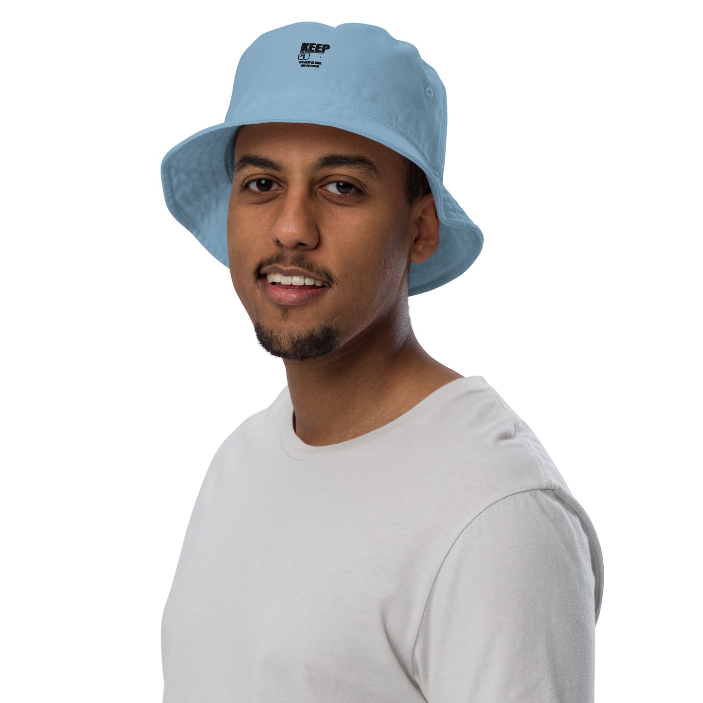 Organic Bucket Hat-KEEP GOING