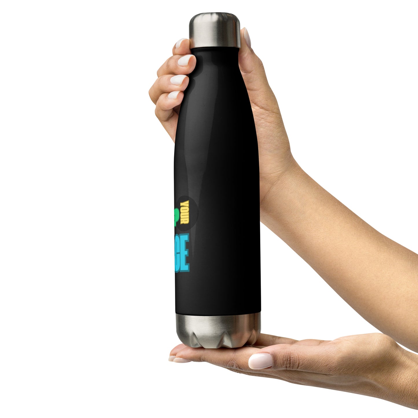 Stainless steel water bottle-KEEP YOUR PEACE