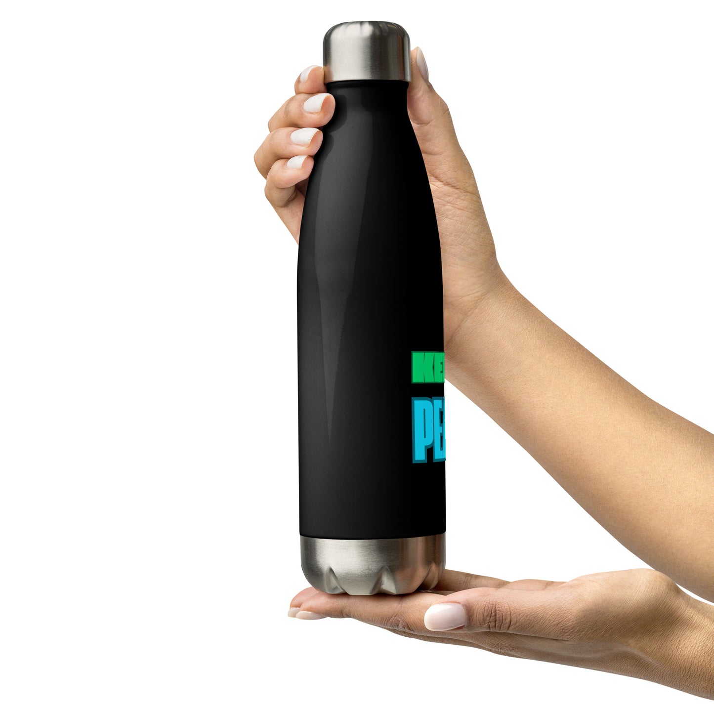 Stainless steel water bottle-KEEP YOUR PEACE