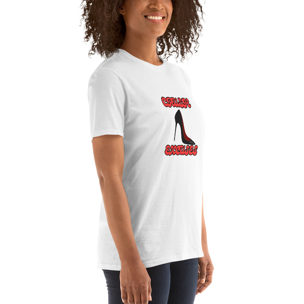 Short-Sleeve Unisex T-Shirt-CRUSH EXCUSES High Heel