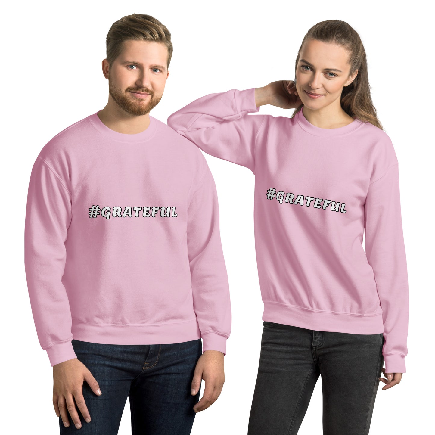 Unisex Sweatshirt-#GRATEFUL