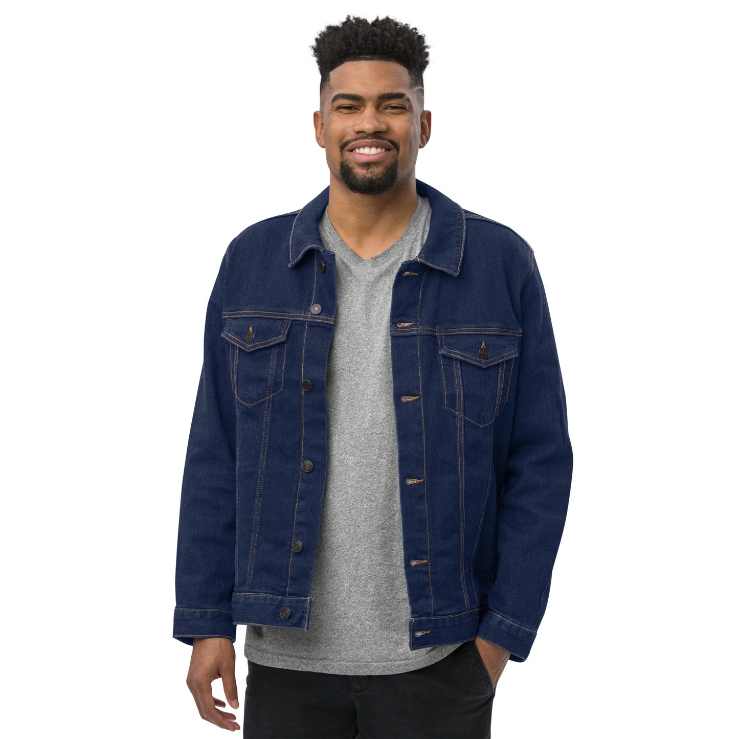 Unisex Denim Jacket-#GRATEFUL