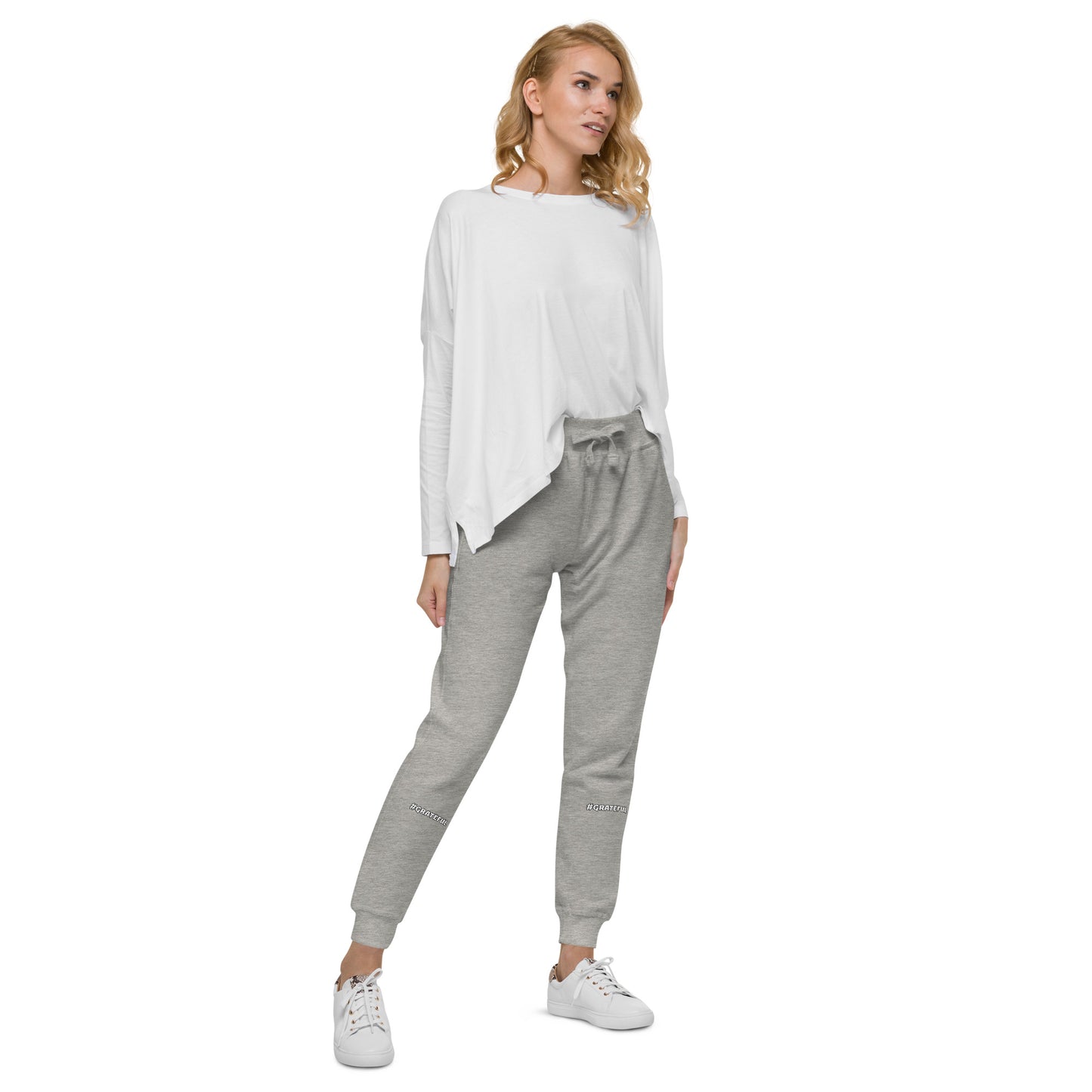 Unisex Fleece Sweatpants-#GRATEFUL